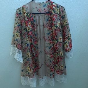 Floral Kimono